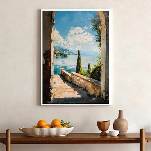 Serene Archway to the Azure Peaks #CDFB00235