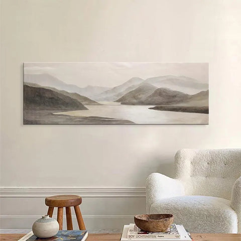 Misty Peaks Reflected #CDFB00943