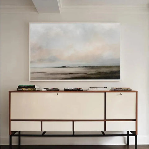 Serene Misty Fields #CDFB00134）