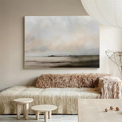 Serene Misty Fields #CDFB00134）