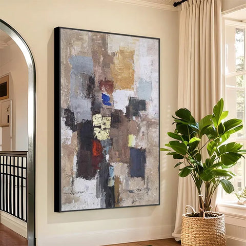 Ethereal Chaos in Beige #CDFB00643