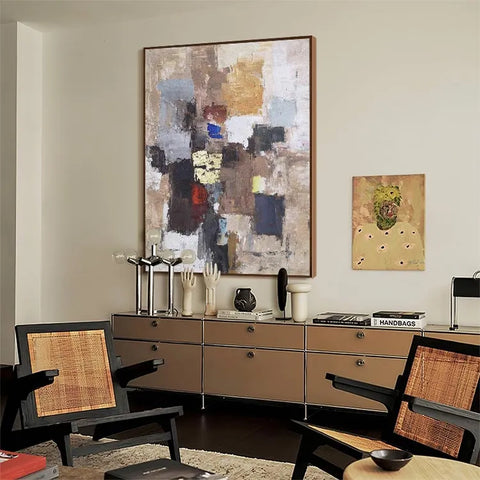 Ethereal Chaos in Beige #CDFB00643