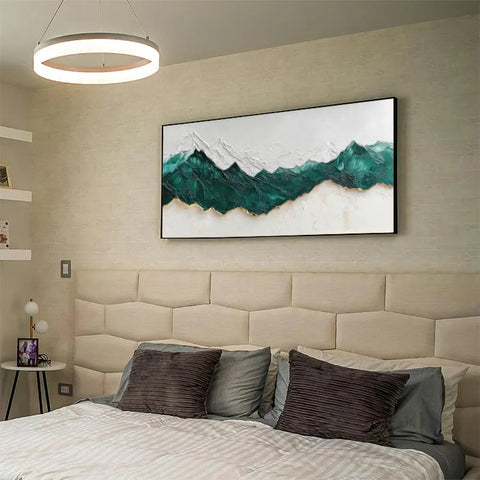 Serene Peaks in Gold and Silver #CDFB00283