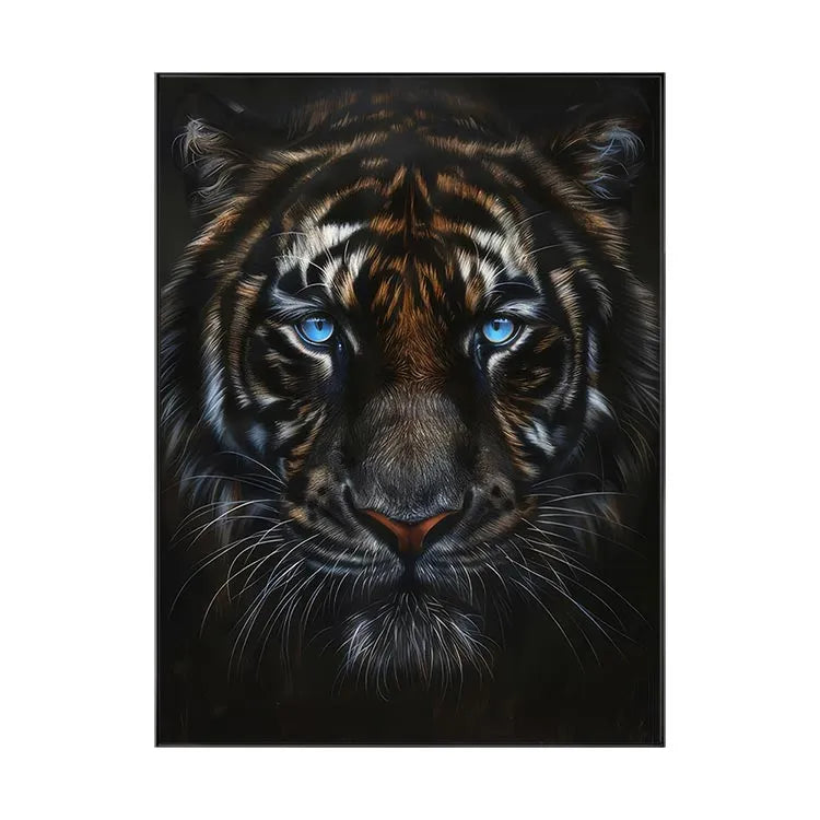 Azure Gaze of the Striped Sovereign #CDFB00523