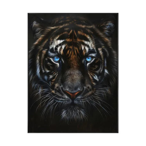 Azure Gaze of the Striped Sovereign #CDFB00523