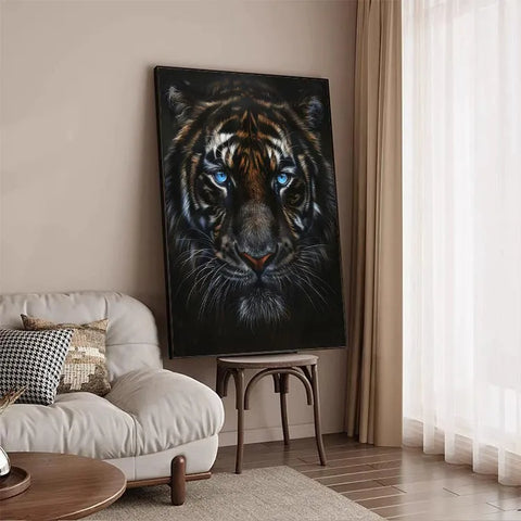 Azure Gaze of the Striped Sovereign #CDFB00523