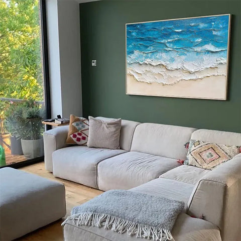 Serene Azure Shore #CDFB00062