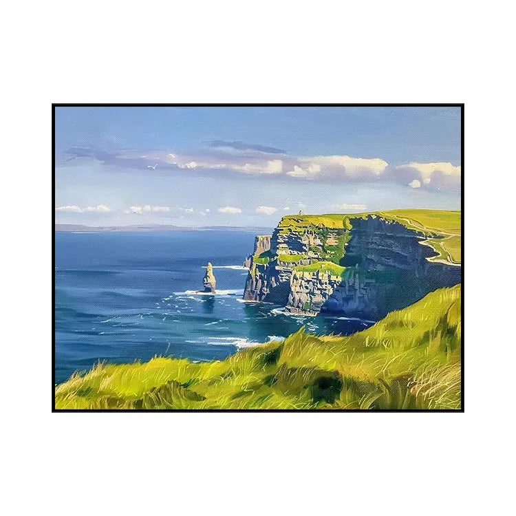 Cliffside Serenity by the Lighthouse #CDFB00064