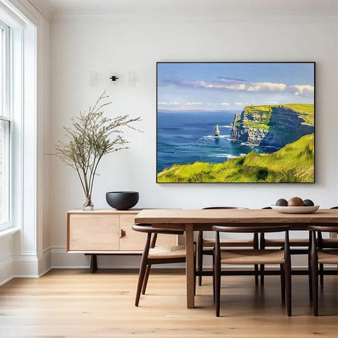 Cliffside Serenity by the Lighthouse #CDFB00064