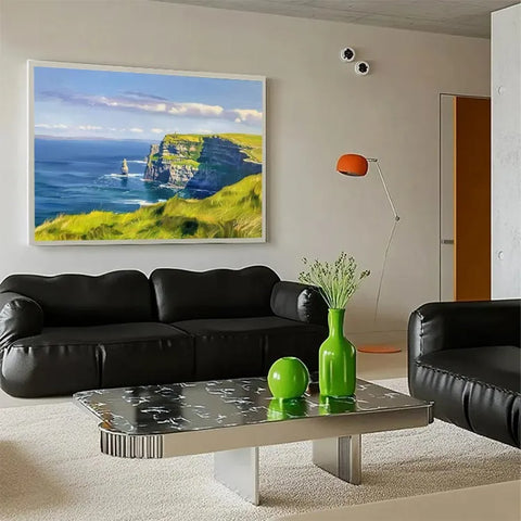 Cliffside Serenity by the Lighthouse #CDFB00064