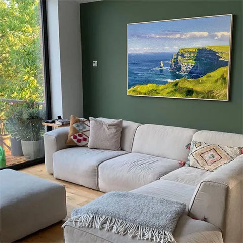 Cliffside Serenity by the Lighthouse #CDFB00064