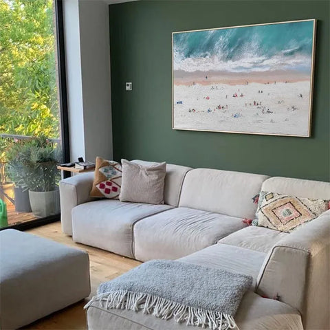 Turquoise Wave Serenity #CDFB00070