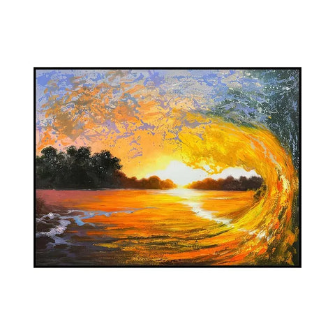 Sunset Serenity on the Waves #CDFB00079