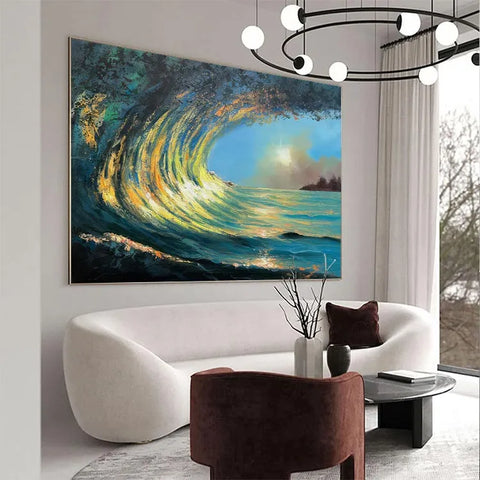 Serene Horizon's Embrace #CDFB00081