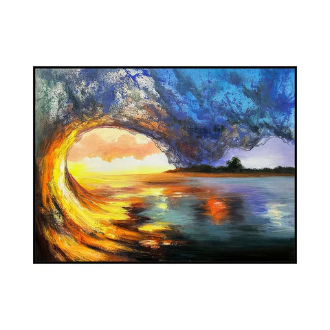 Sunset's Golden Embrace #CDFB00082