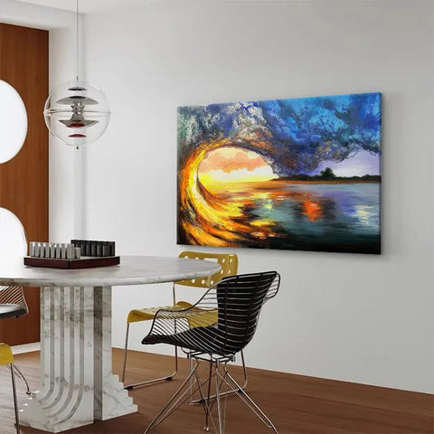 Sunset's Golden Embrace #CDFB00082