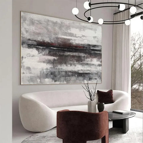 Crimson Veil in Monochrome #CDFB00090