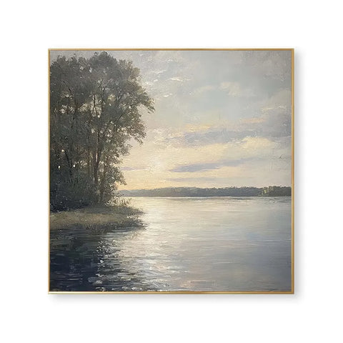 Serene Sunset by the Lake #CDFB00121