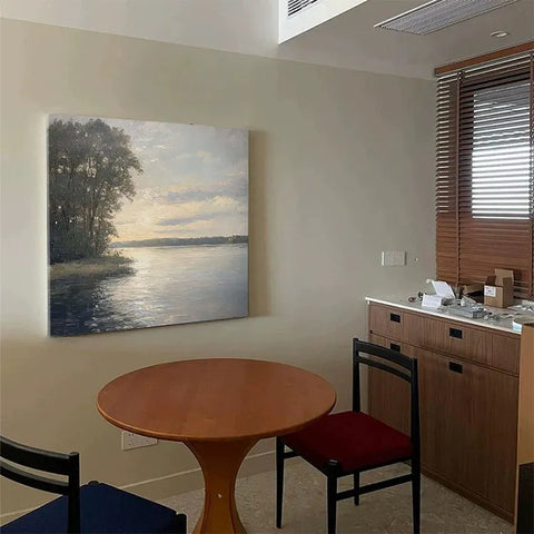 Serene Sunset by the Lake #CDFB00121