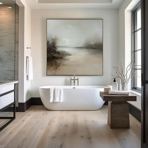 Serene Reflections in Gray #CDFB00122