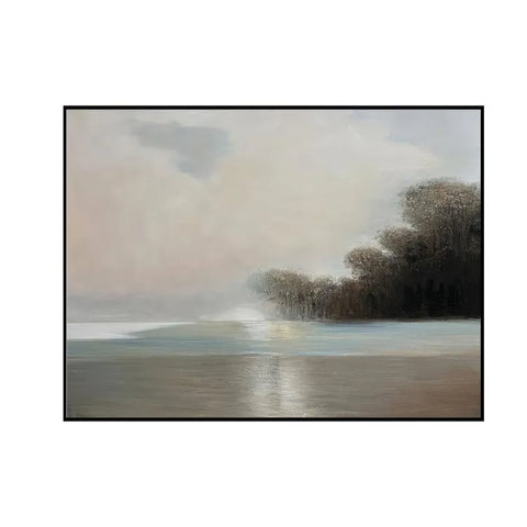 Winter Serenity by the Lake #CDFB00137