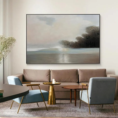 Winter Serenity by the Lake #CDFB00137