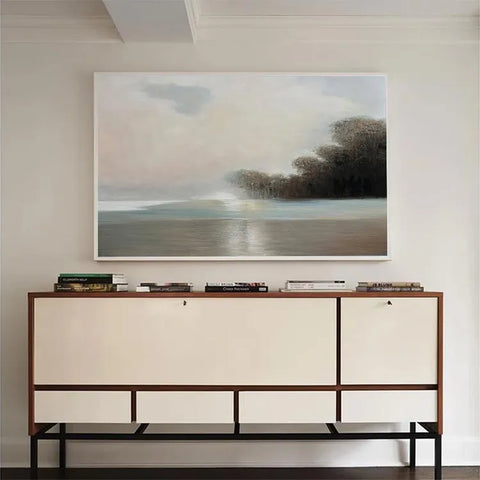 Winter Serenity by the Lake #CDFB00137