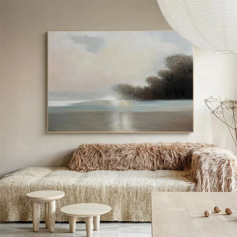 Winter Serenity by the Lake #CDFB00137