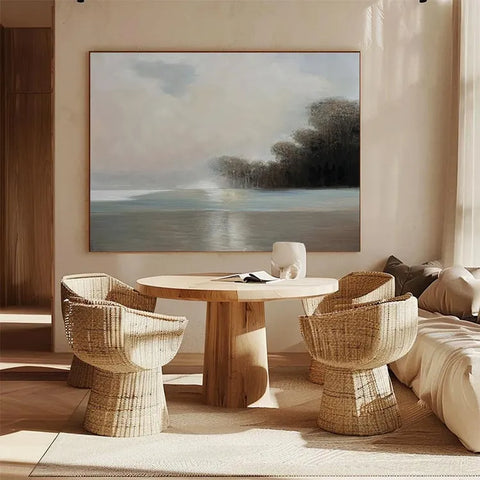 Winter Serenity by the Lake #CDFB00137