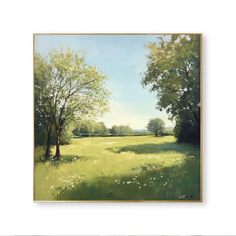 Serene Meadow Under Azure Skies #CDFB00174