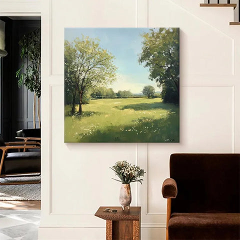 Serene Meadow Under Azure Skies #CDFB00174