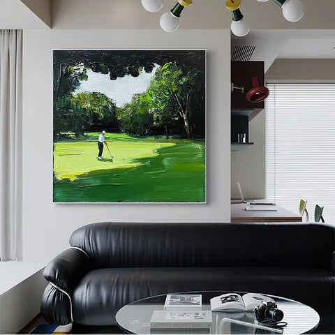 Serene Golfer in Blue #CDFB00178