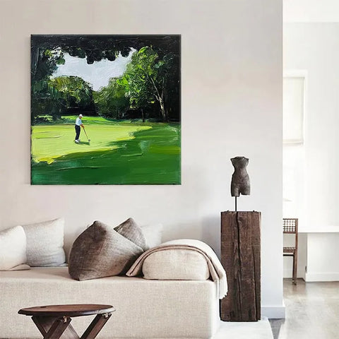 Serene Golfer in Blue #CDFB00178