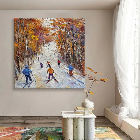 Autumn Ski Serenity #CDFB00179