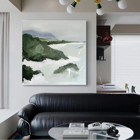 Serene Shoreline Reverie #CDFB00186