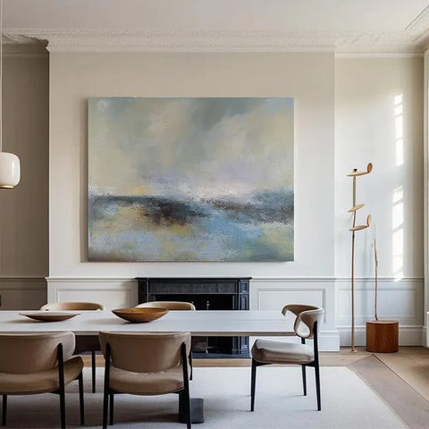 Moody Depths of Beige and Blue #CDFB00196