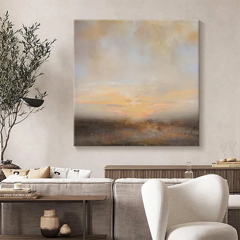 Sunset Serenity in Clouds #CDFB00200