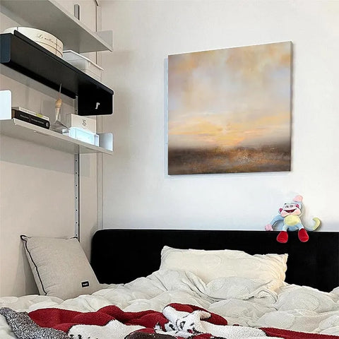 Sunset Serenity in Clouds #CDFB00200