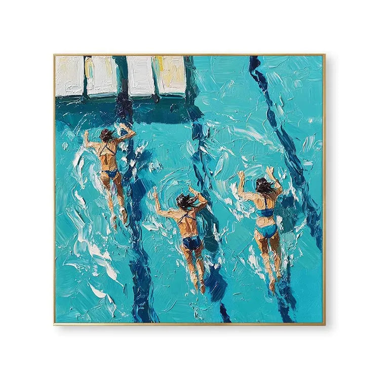 Aquatic Elegance in Motion #CDFB00224