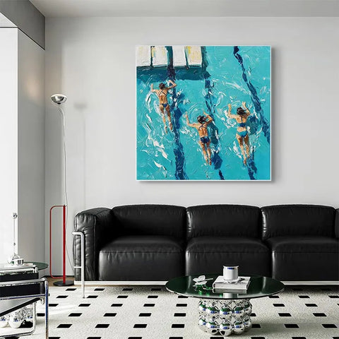 Aquatic Elegance in Motion #CDFB00224