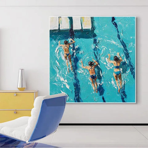 Aquatic Elegance in Motion #CDFB00224