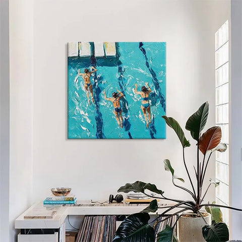 Aquatic Elegance in Motion #CDFB00224