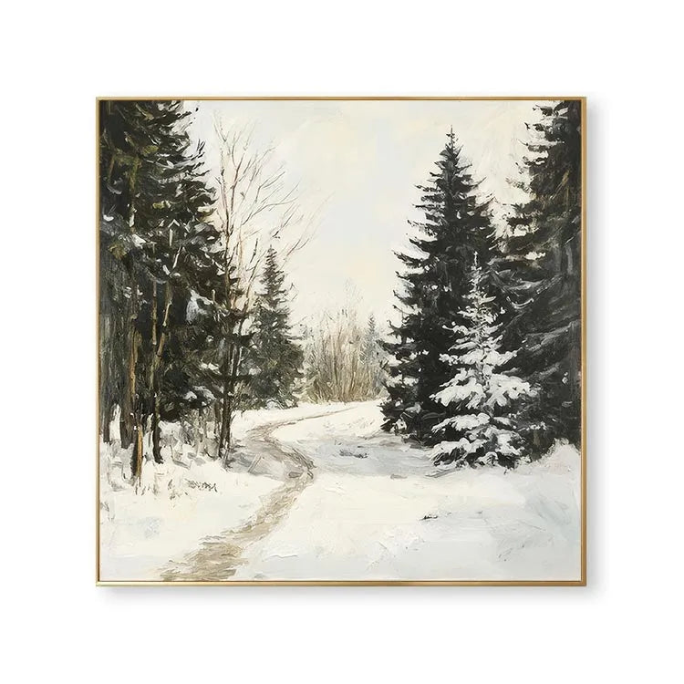 Snowy Serenity Path #CDFB00229