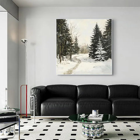 Snowy Serenity Path #CDFB00229