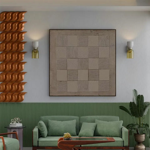 Weathered Zigzag Tiles #CDFB00242