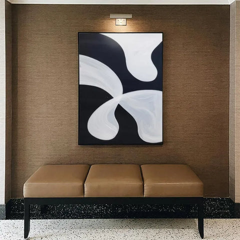 Ethereal Waves in Monochrome #CDFB00252