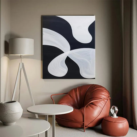 Ethereal Waves in Monochrome #CDFB00252