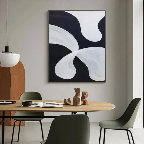 Ethereal Waves in Monochrome #CDFB00252