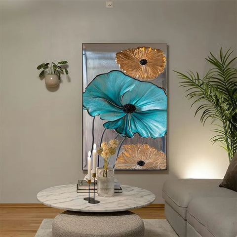 Turquoise Bloom Trio #CDFB00257