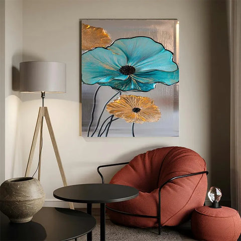 Azure Poppy Elegance #CDFB00258